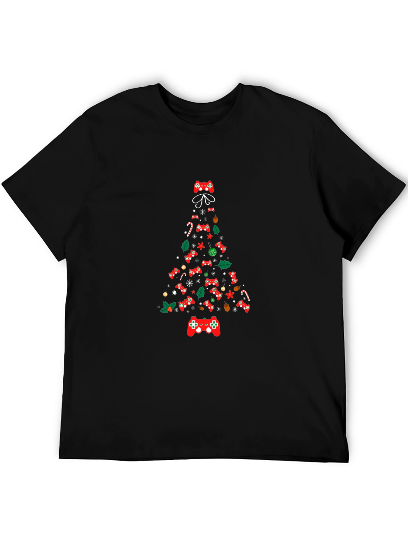 Christmas Gamer Tree Graphic Tee