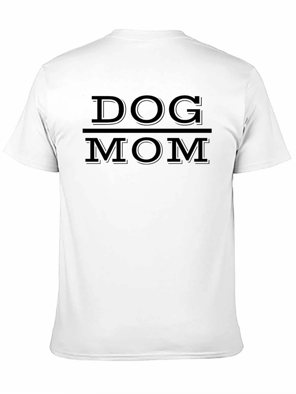 Dog Mom Graphic Tee - Black T-Shirt