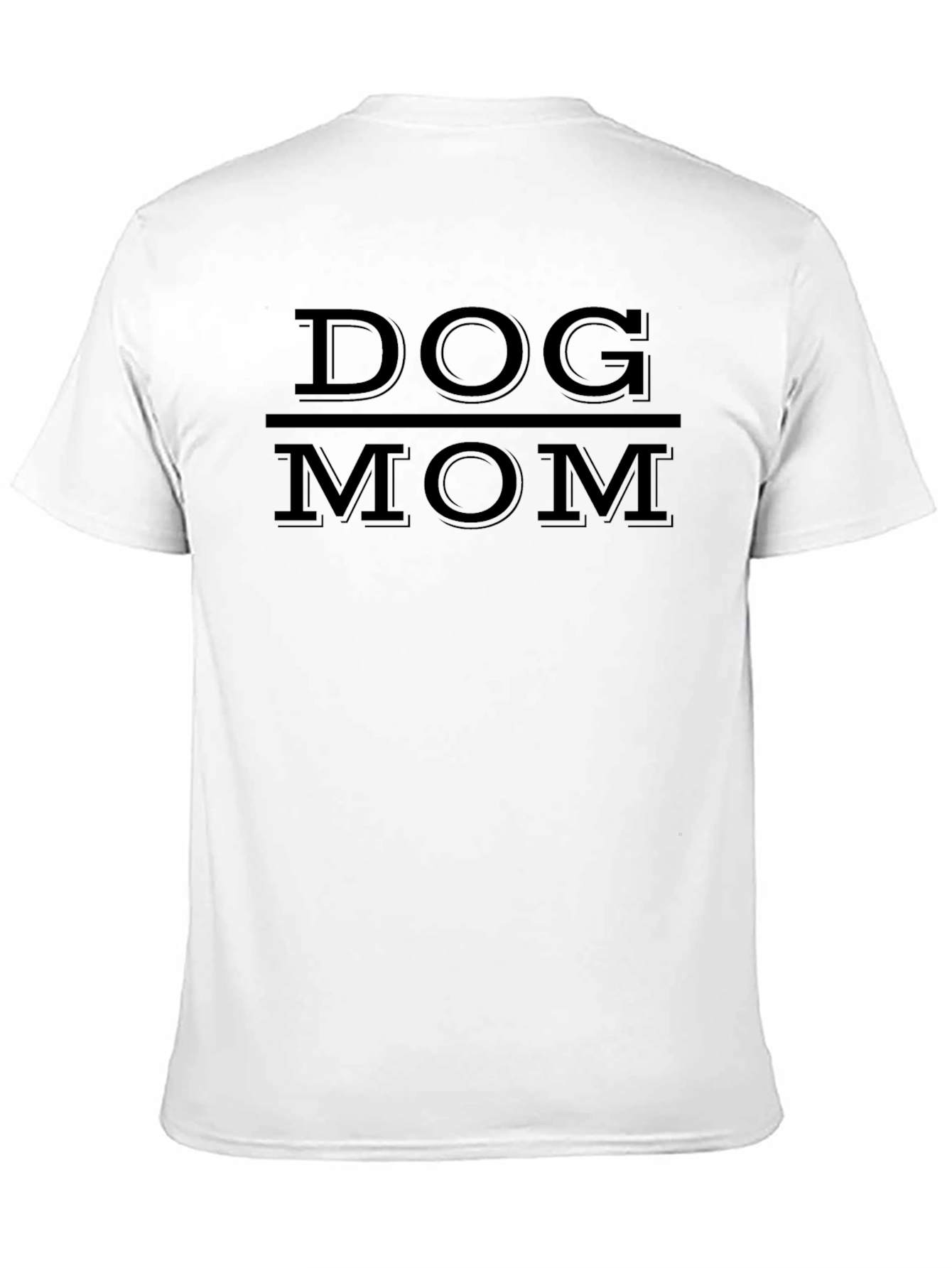 Dog Mom Graphic Tee - Black T-Shirt