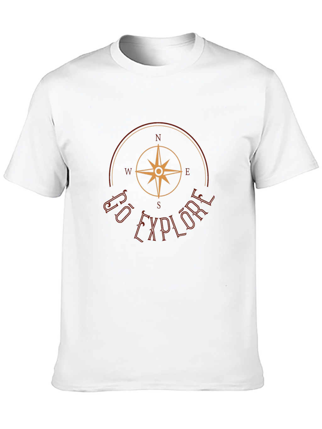 Go Explore Compass Graphic Tee - Black