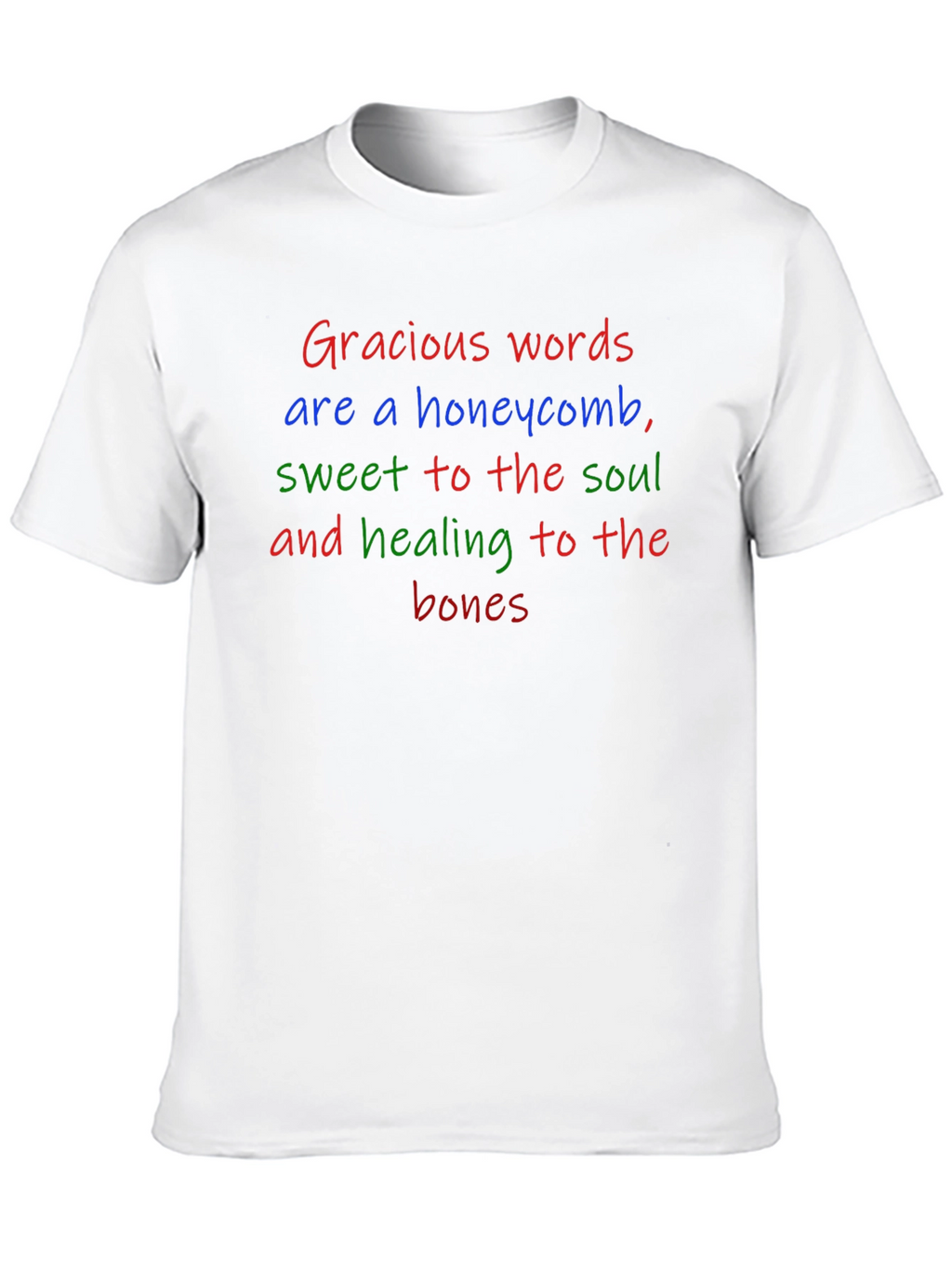 Gracious Words Honeycomb T-Shirt