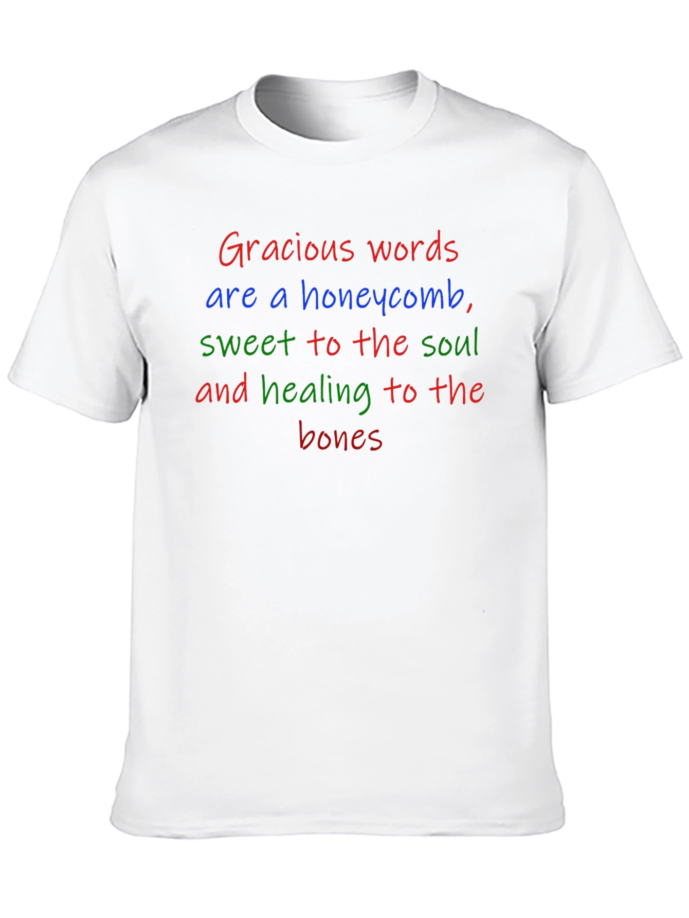 Gracious Words Honeycomb T-Shirt