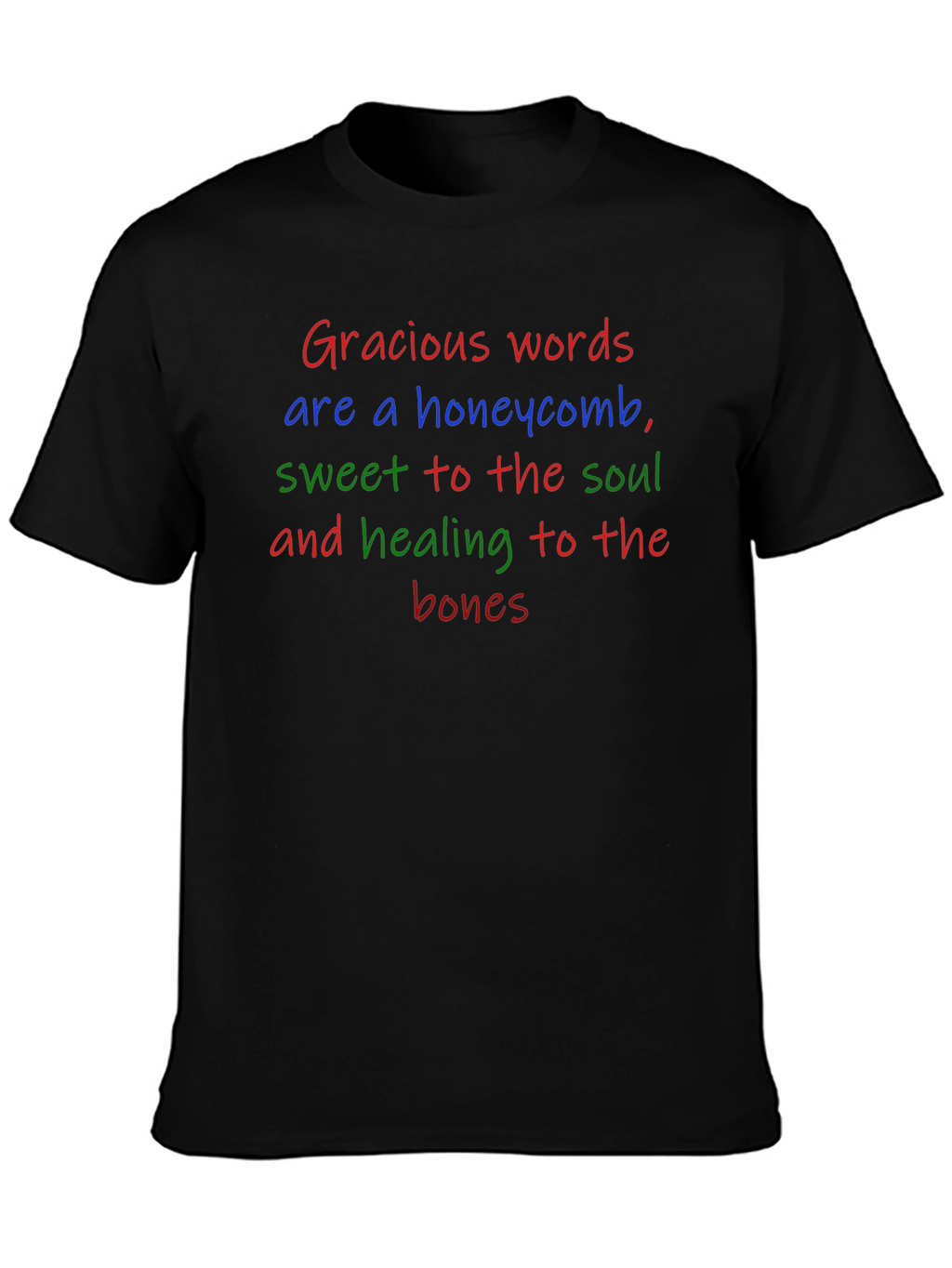 Gracious Words Honeycomb T-Shirt