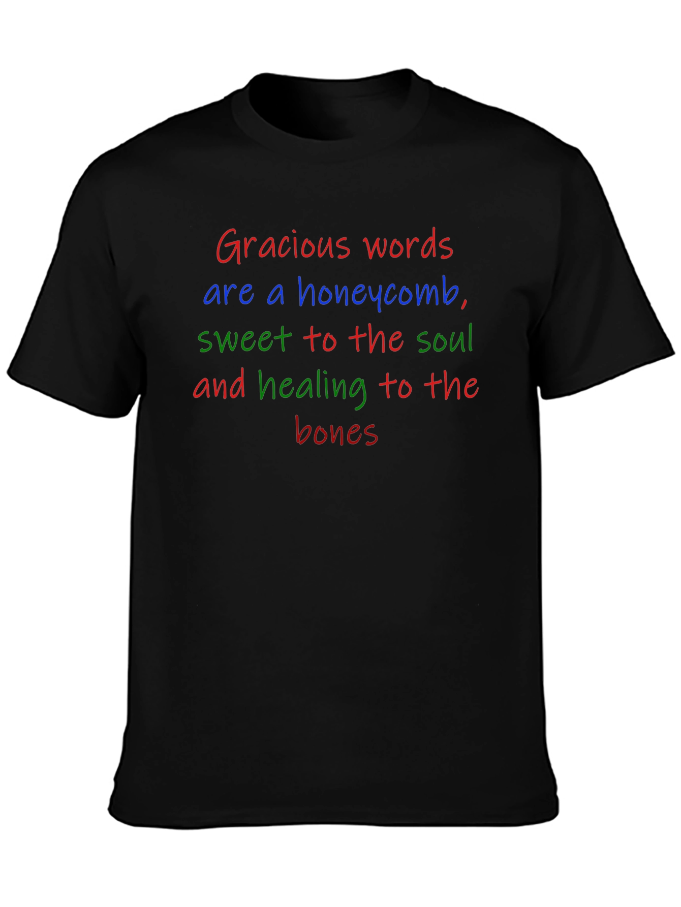 Gracious Words Honeycomb T-Shirt