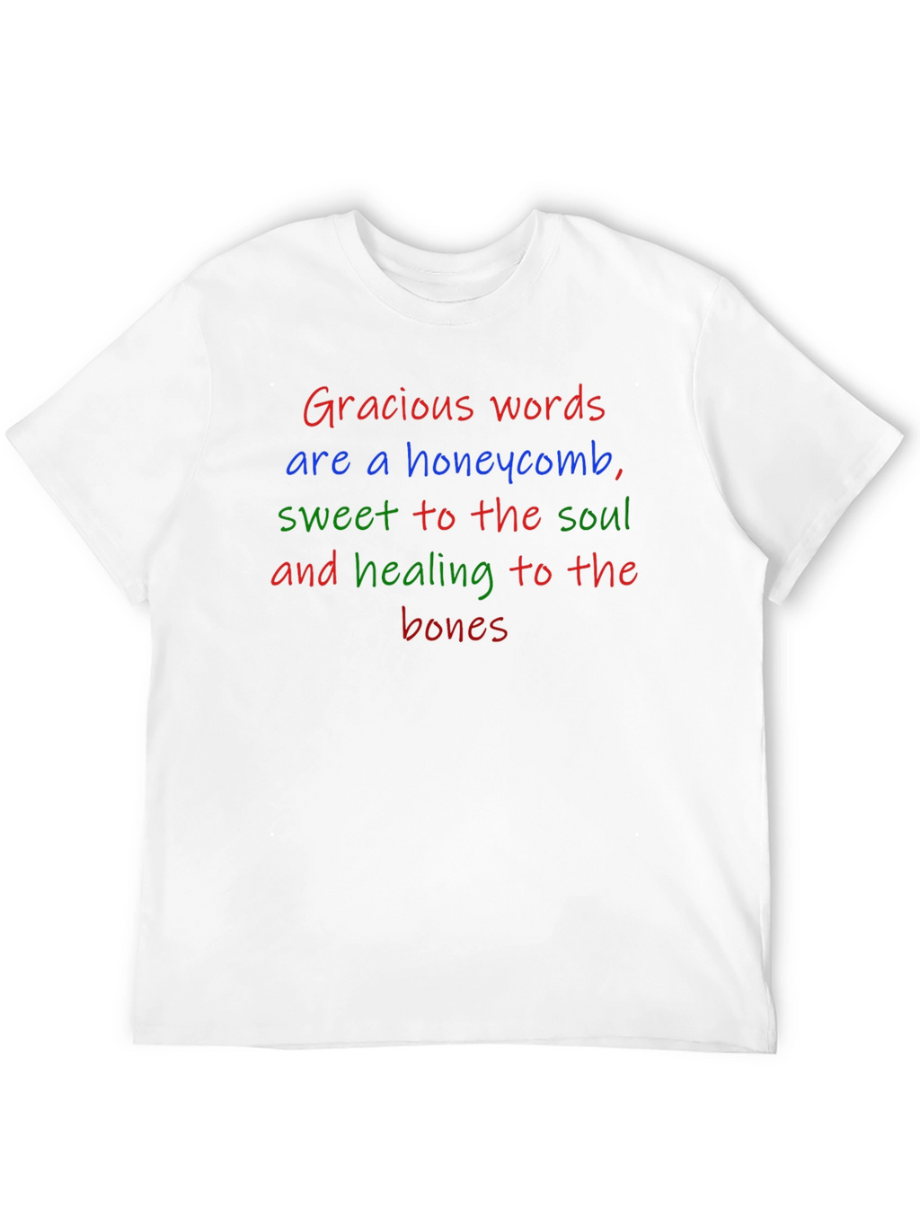 Gracious Words Honeycomb T-Shirt