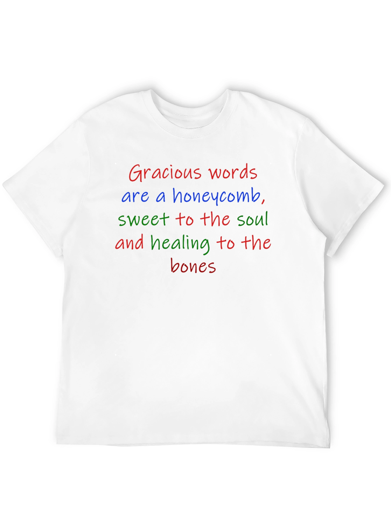 Gracious Words Honeycomb T-Shirt