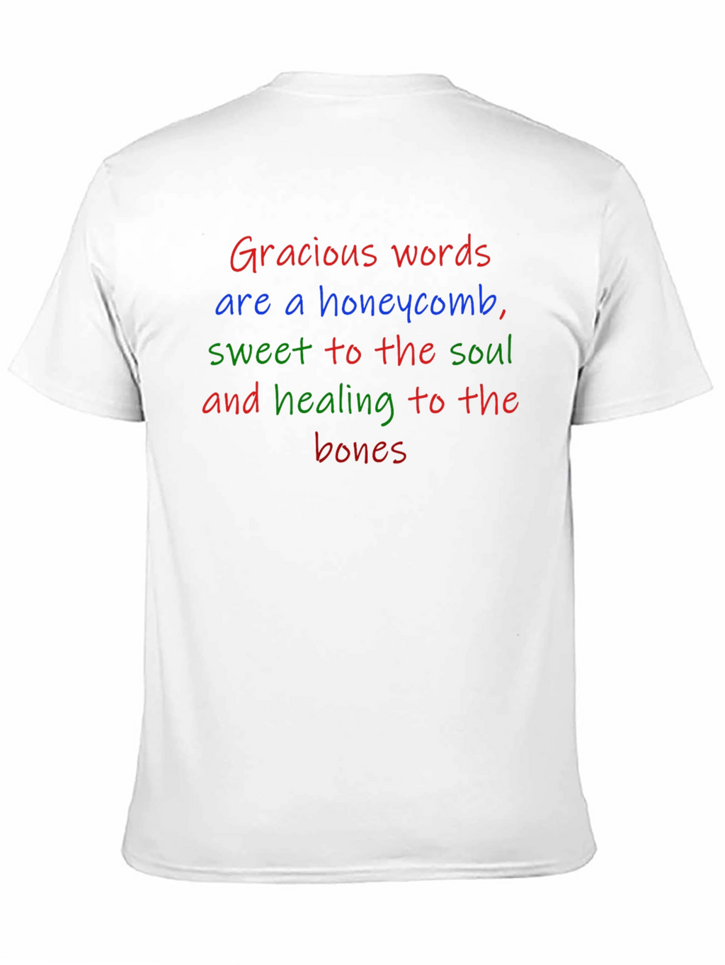 Gracious Words Honeycomb T-Shirt