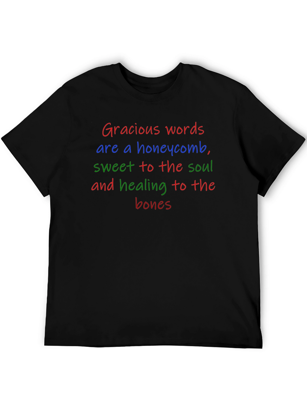 Gracious Words Honeycomb T-Shirt