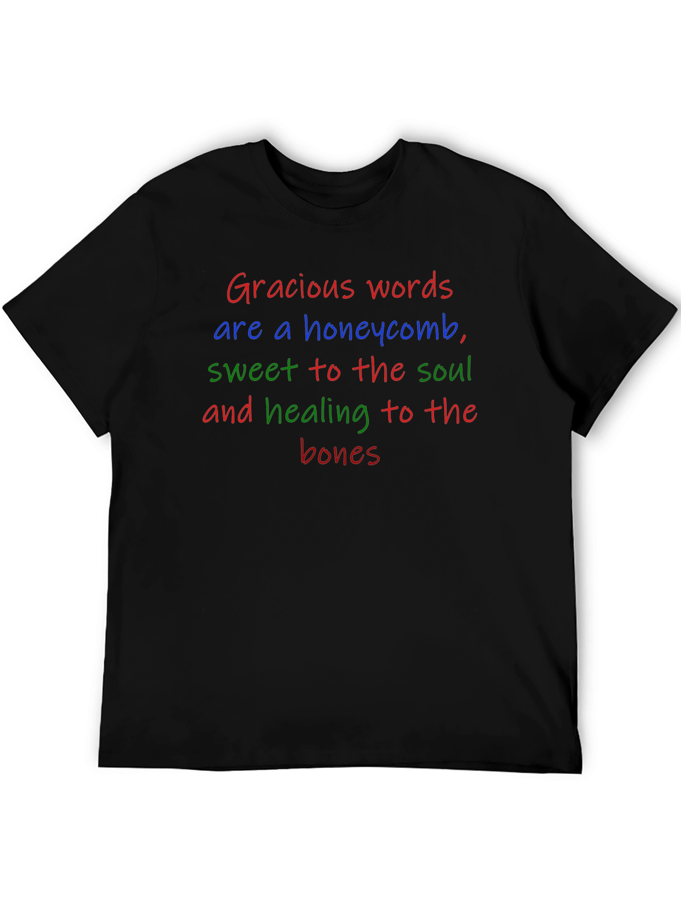 Gracious Words Honeycomb T-Shirt