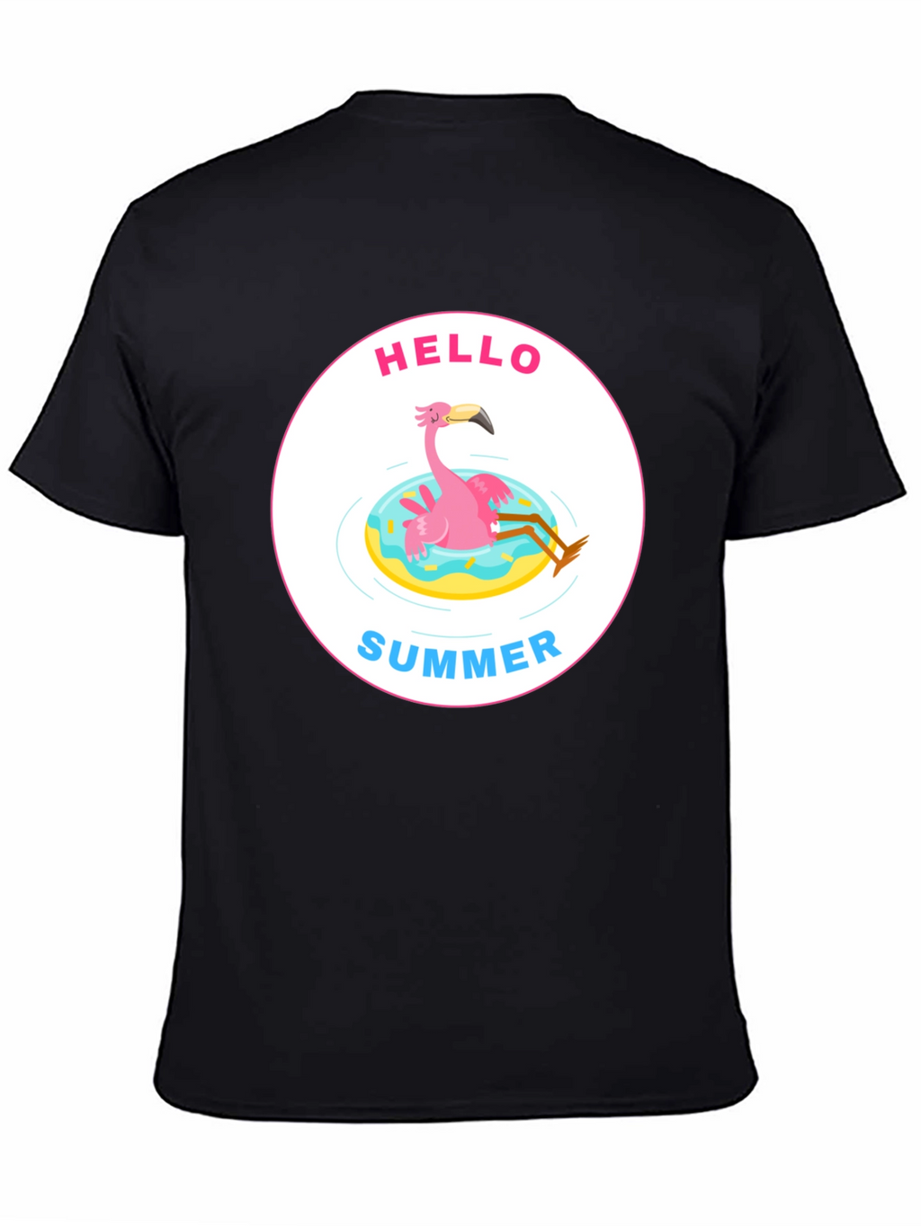 Hello Summer Flamingo Graphic Tee