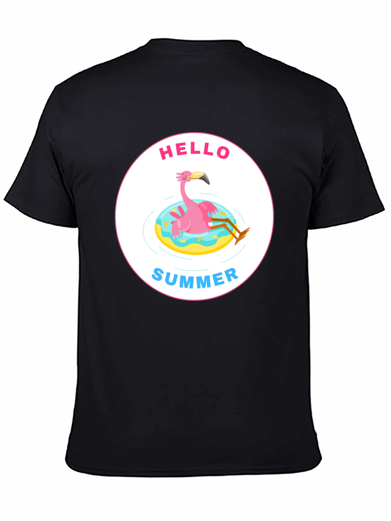 Hello Summer Flamingo Graphic Tee