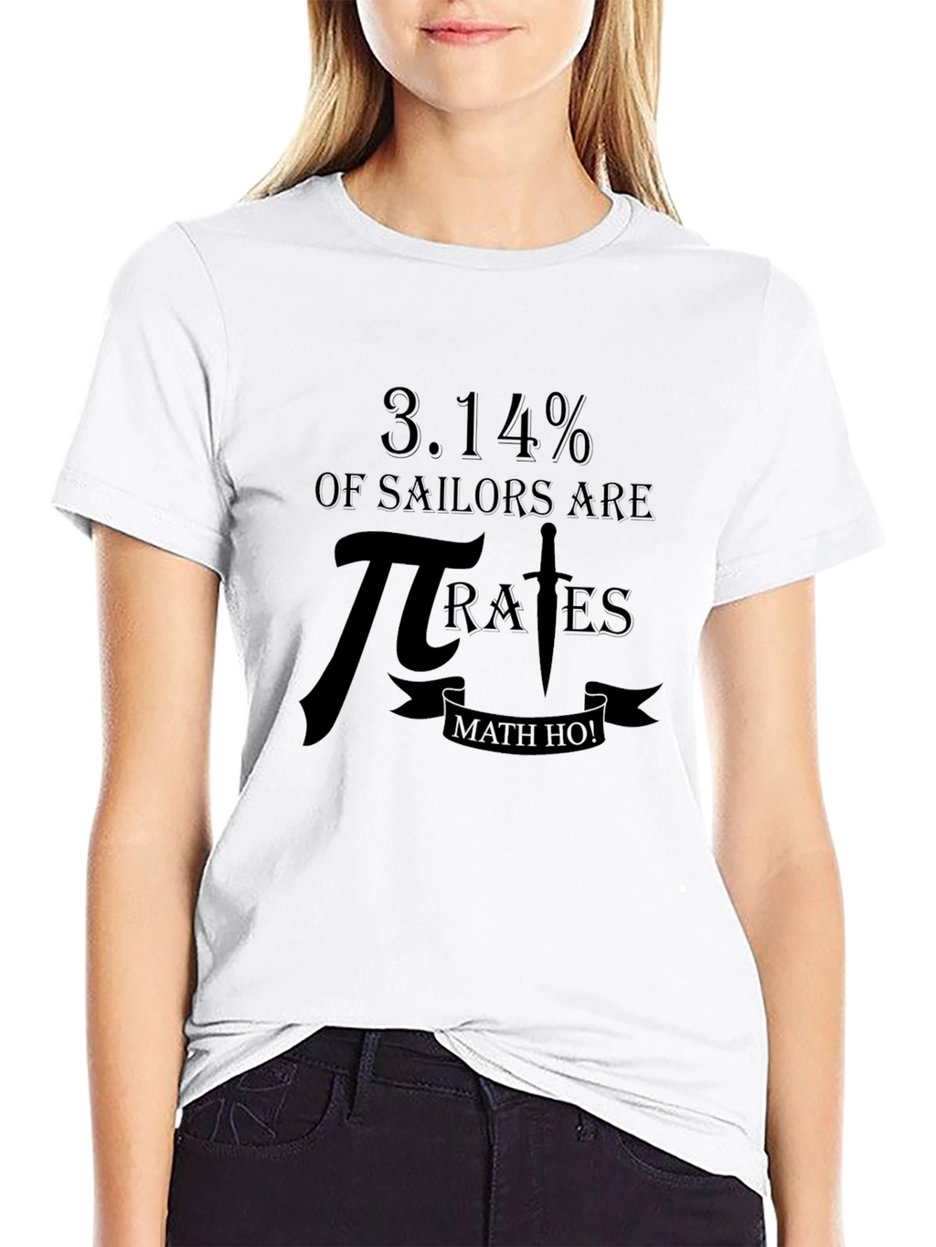 Pi Rates Funny Math Pun T-Shirt