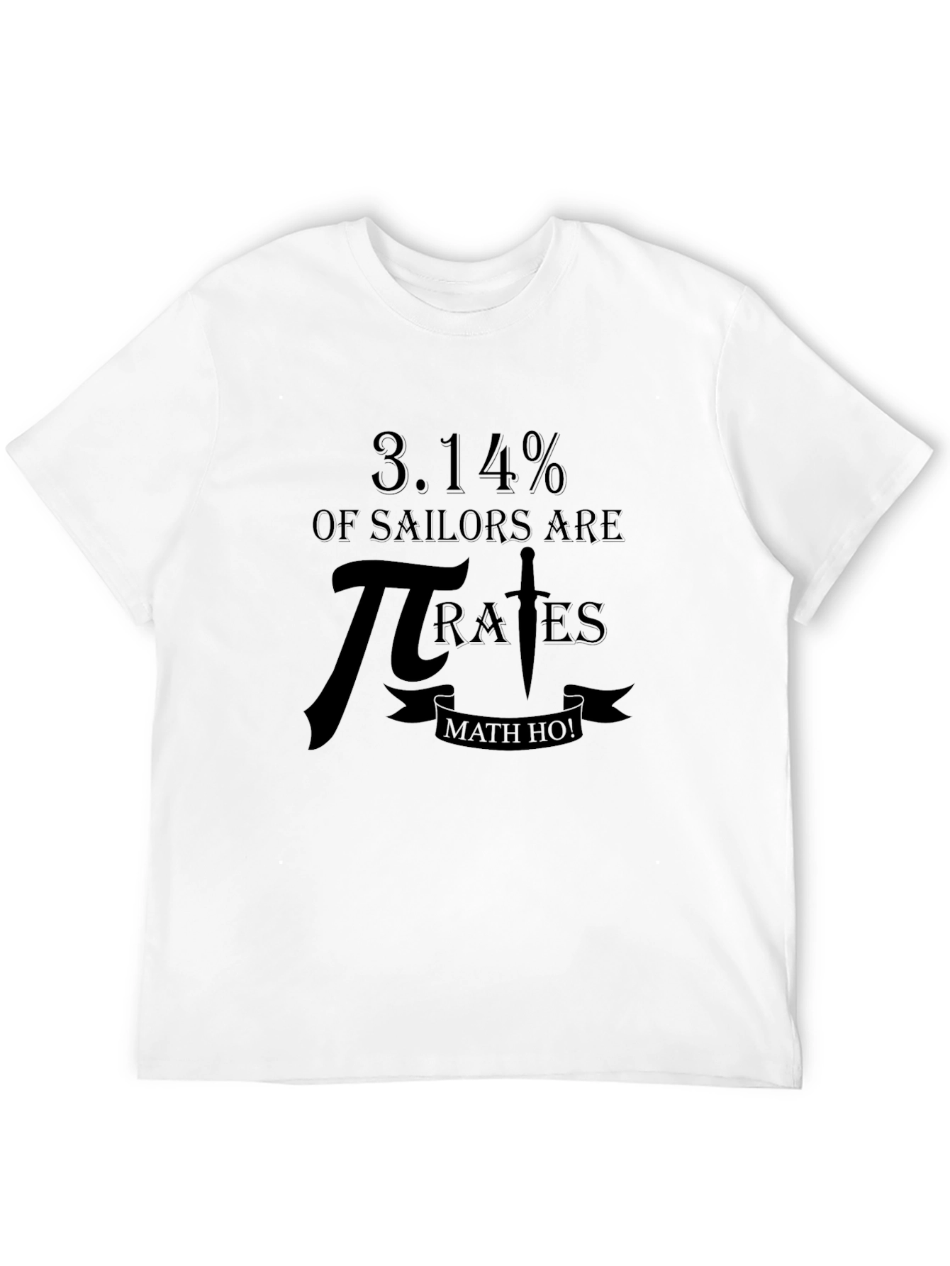 Pi Rates Funny Math Pun T-Shirt