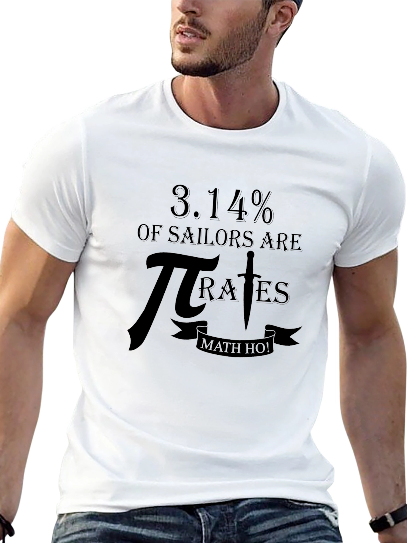 Pi Rates Funny Math Pun T-Shirt