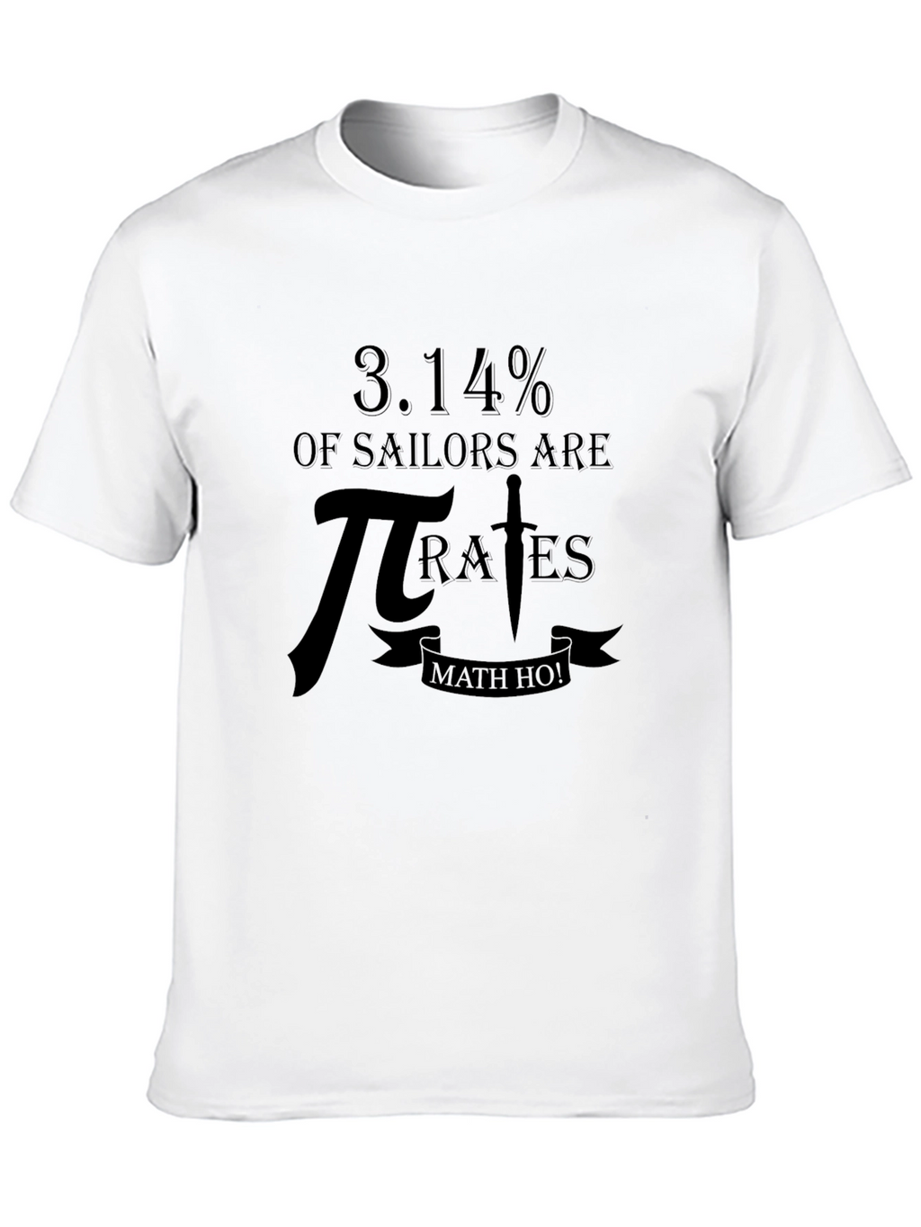 Pi Rates Funny Math Pun T-Shirt