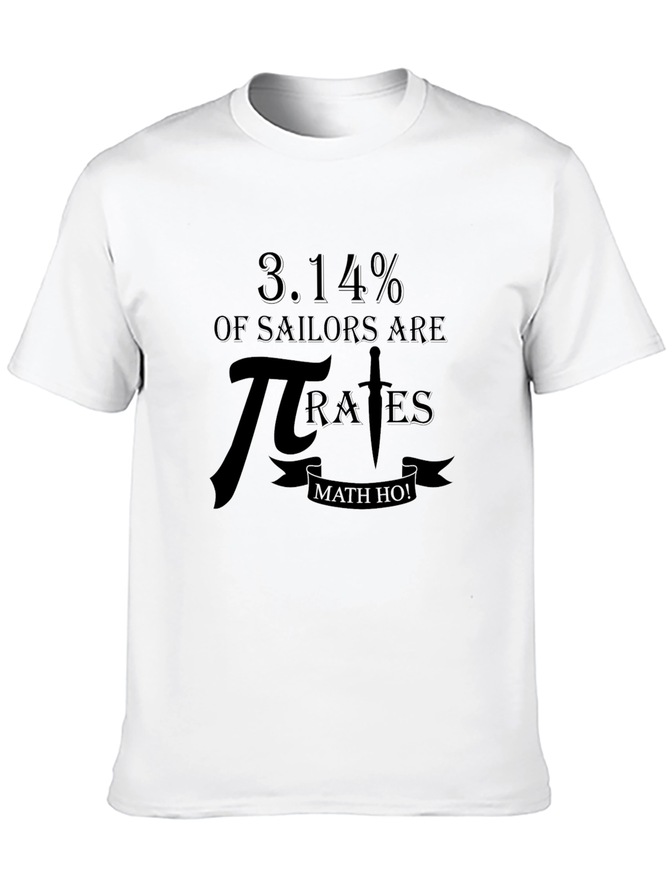 Pi Rates Funny Math Pun T-Shirt
