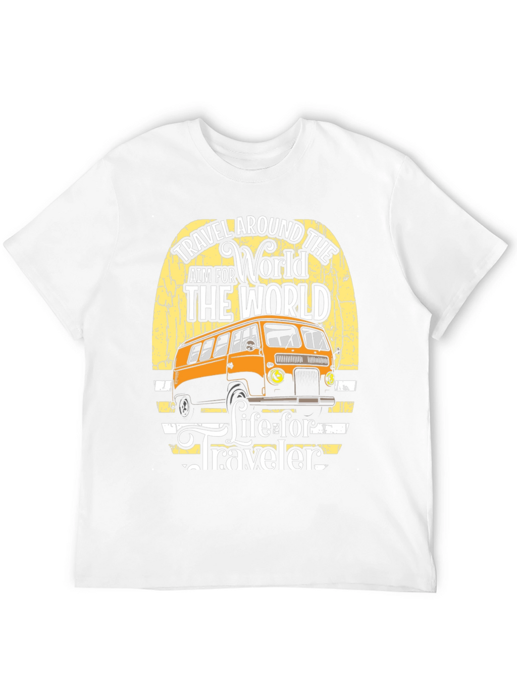 Travel Around the World Graphic Tee