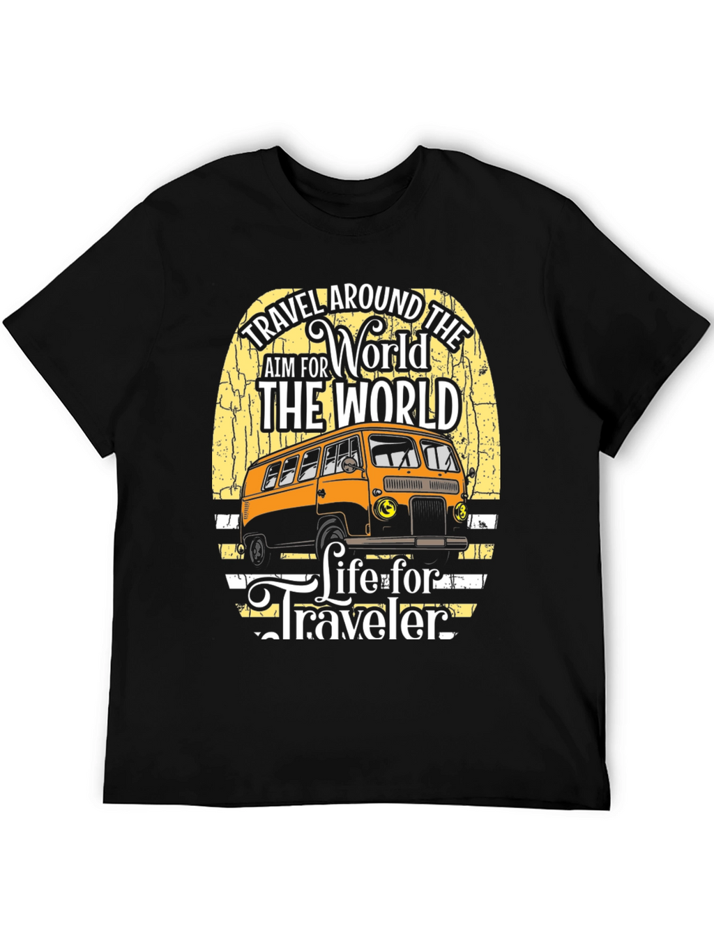 Travel Around the World Graphic Tee