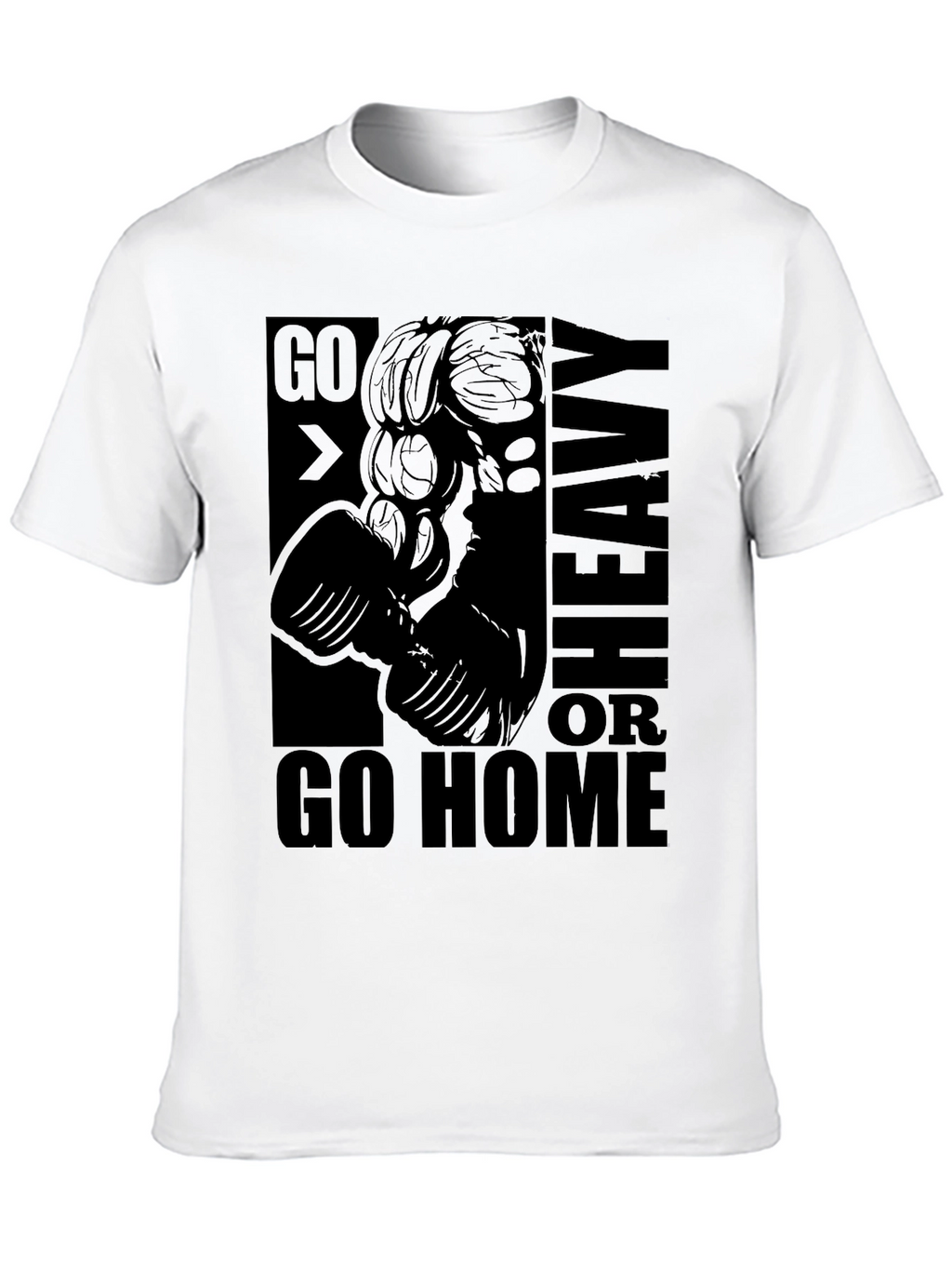 Go Heavy or Go Home Graphic Tee