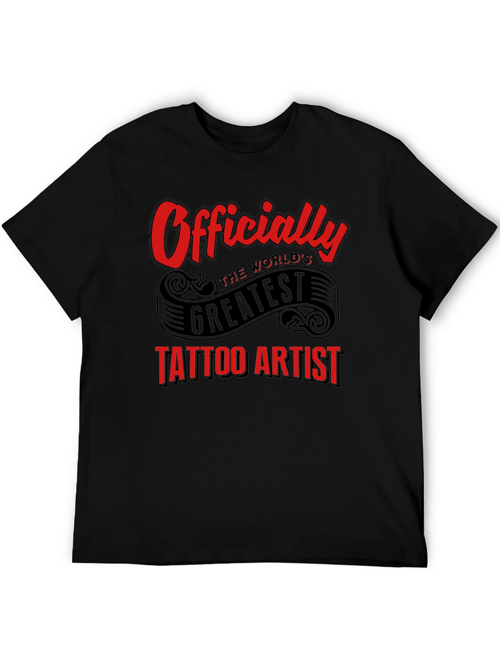 Officially The Worlds Greatest Tattoo Artist T-Shirt