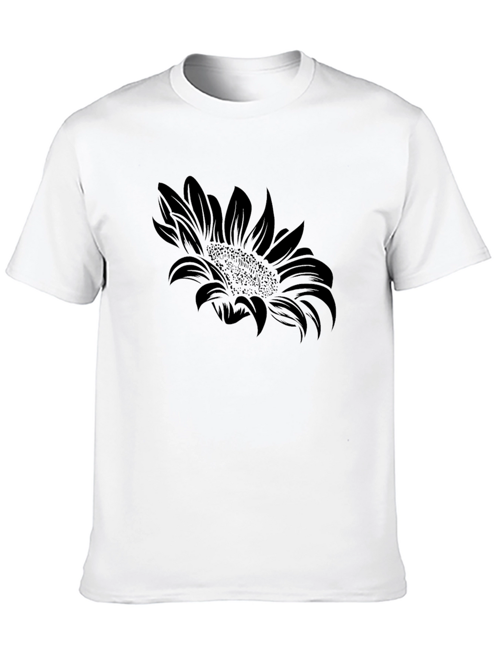 Black Sunflower Graphic Tee | Stylish Casual Wear