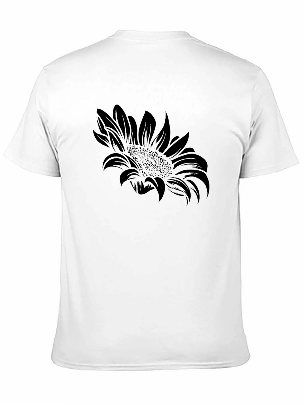 Black Sunflower Graphic Tee | Stylish Casual Wear