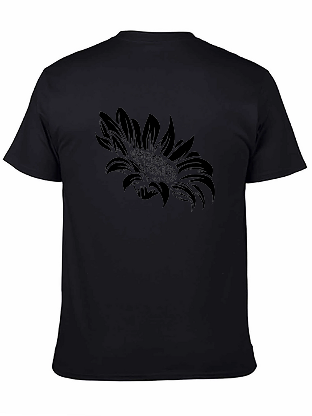 Black Sunflower Graphic Tee | Stylish Casual Wear