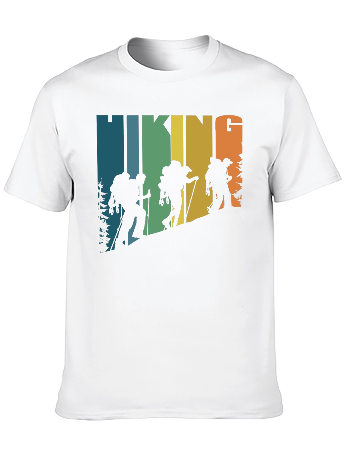 Hiking Retro T-Shirt Outdoor Adventure Tee