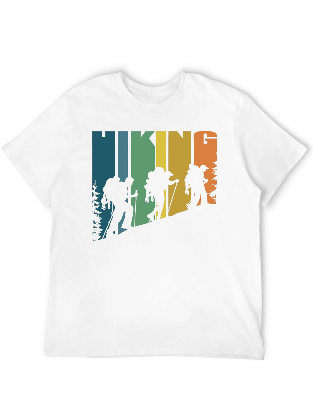 Hiking Retro T-Shirt Outdoor Adventure Tee