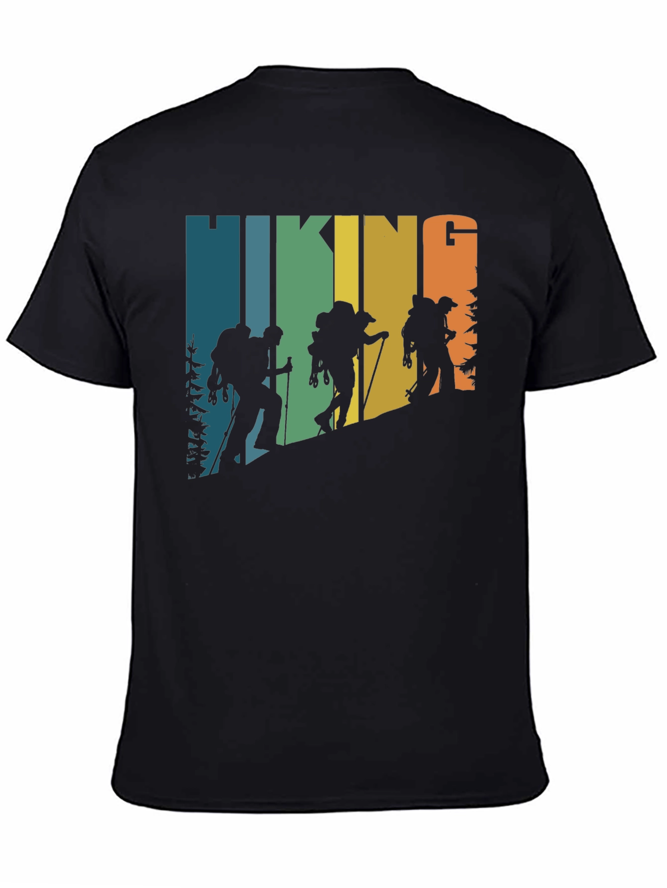 Hiking Retro T-Shirt Outdoor Adventure Tee