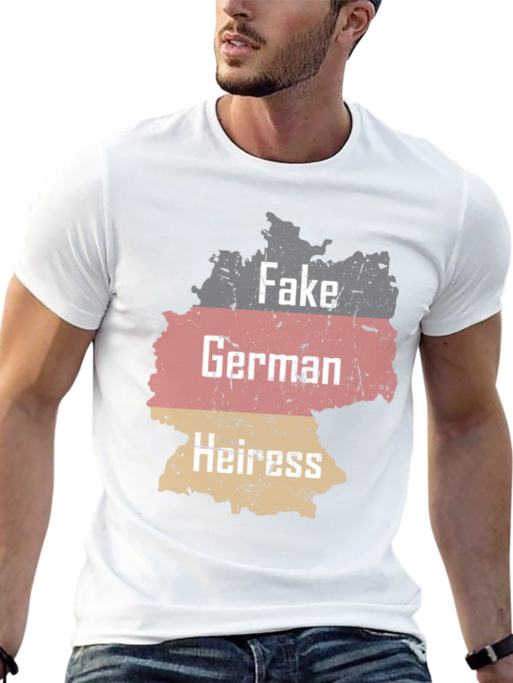 Fake German Heiress T-Shirt Funny Sarcastic Tee