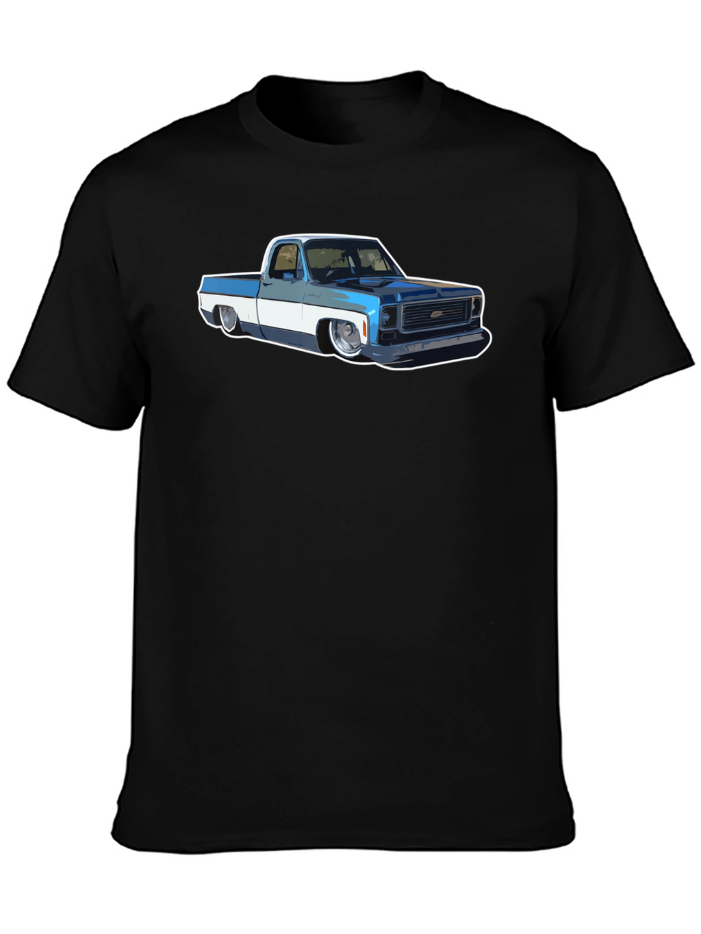 Classic Truck Graphic Tee - Mens Black T-Shirt