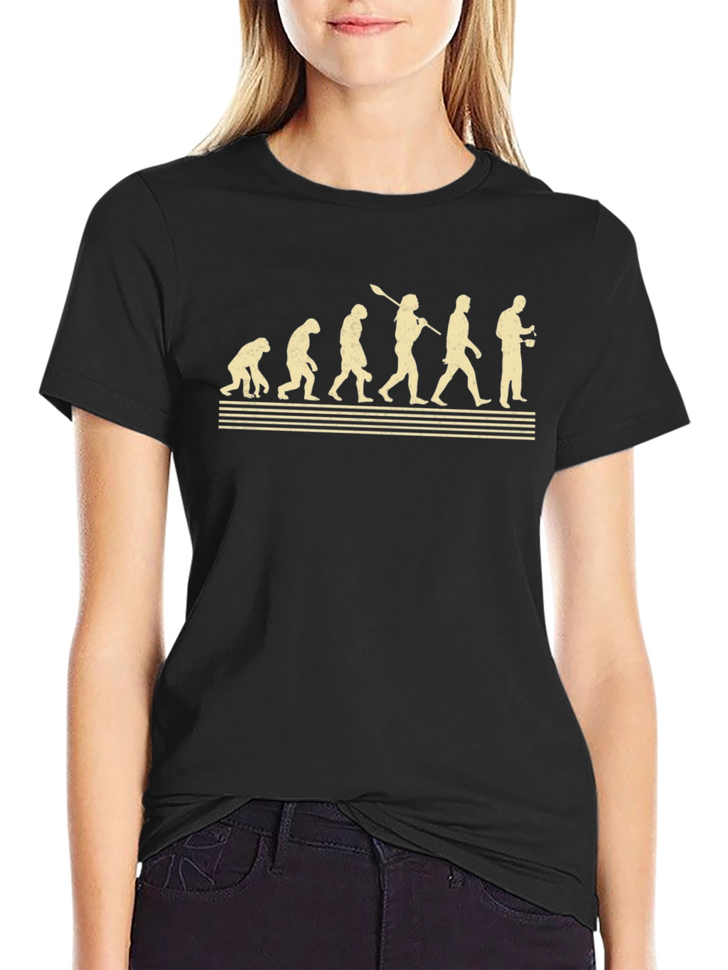 Evolution of Man Coffee Drinker T-Shirt