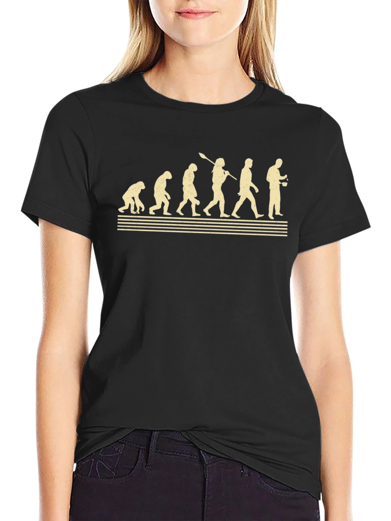 Evolution of Man Coffee Drinker T-Shirt