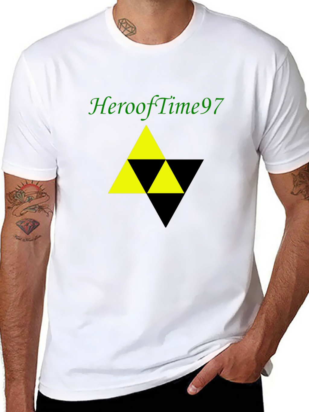 Hero of Time Tee - Zelda Triforce T-Shirt