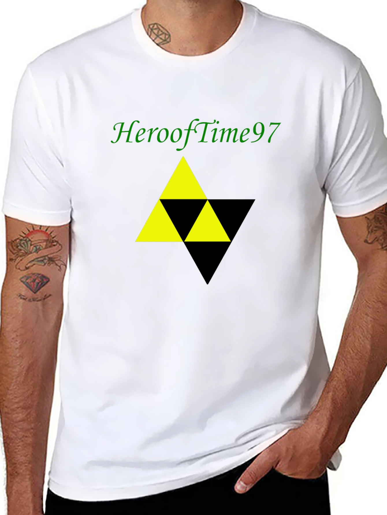 Hero of Time Tee - Zelda Triforce T-Shirt