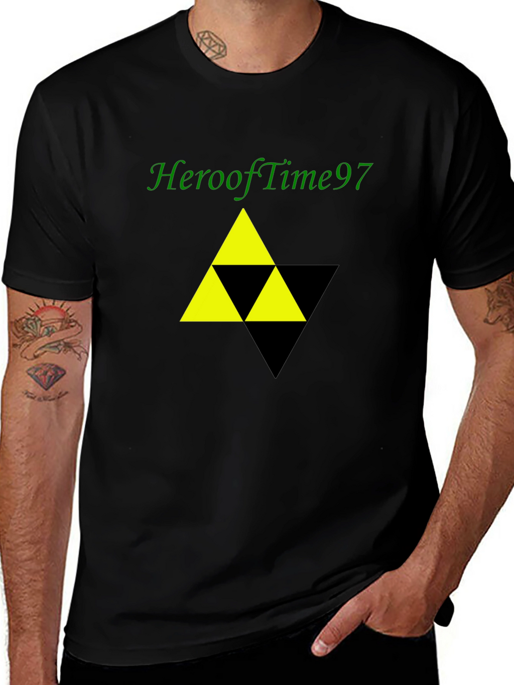 Hero of Time Tee - Zelda Triforce T-Shirt