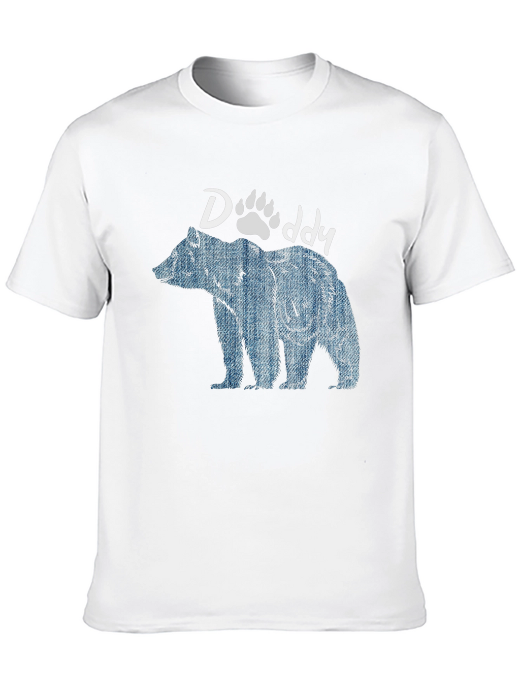Bear Daddy Graphic T-Shirt - Black