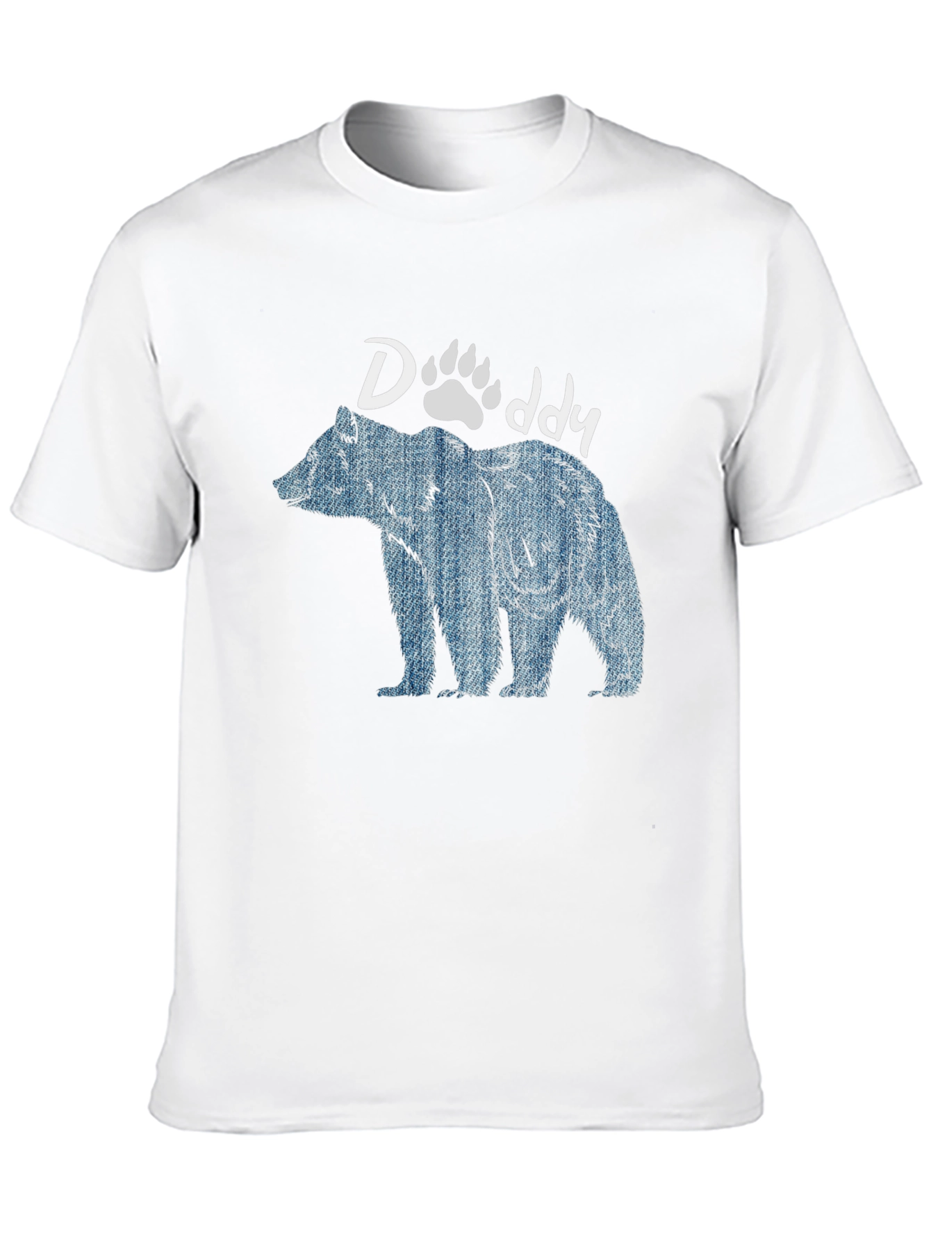 Bear Daddy Graphic T-Shirt - Black