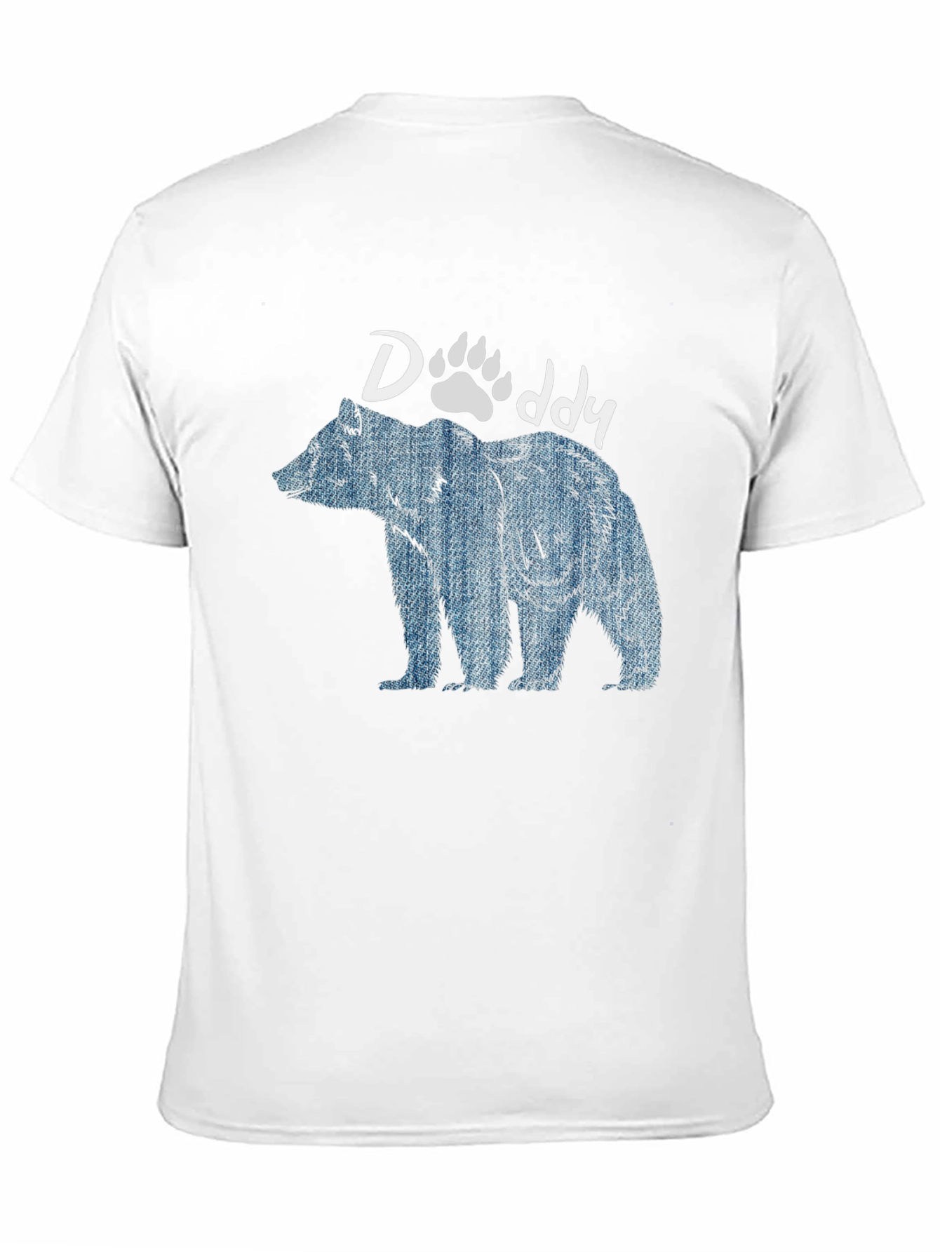 Bear Daddy Graphic T-Shirt - Black
