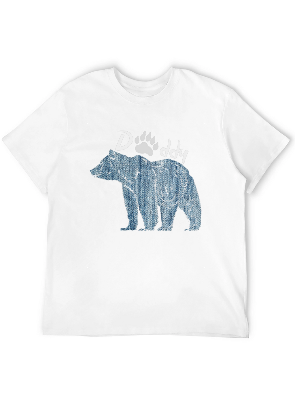 Bear Daddy Graphic T-Shirt - Black