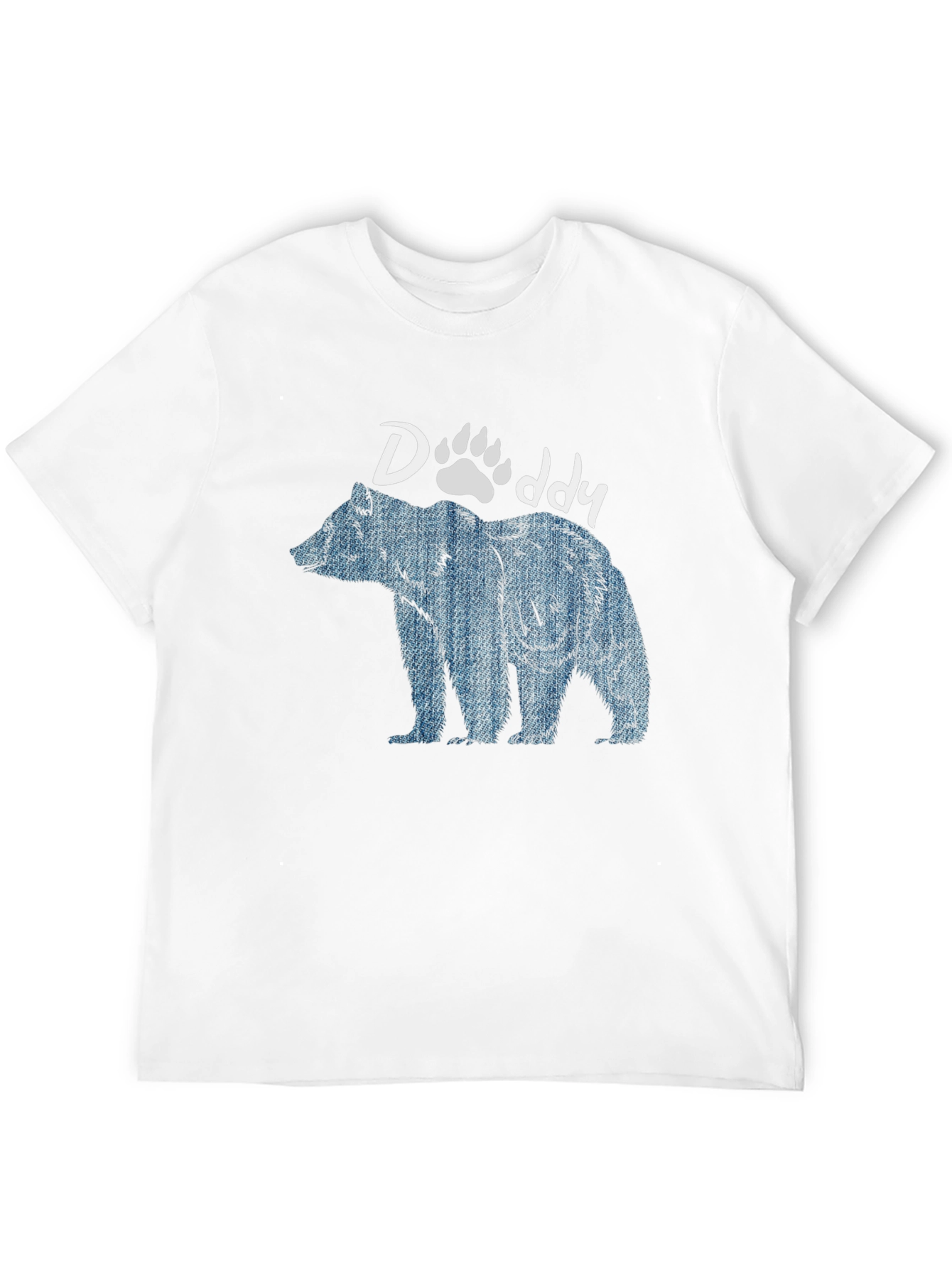 Bear Daddy Graphic T-Shirt - Black