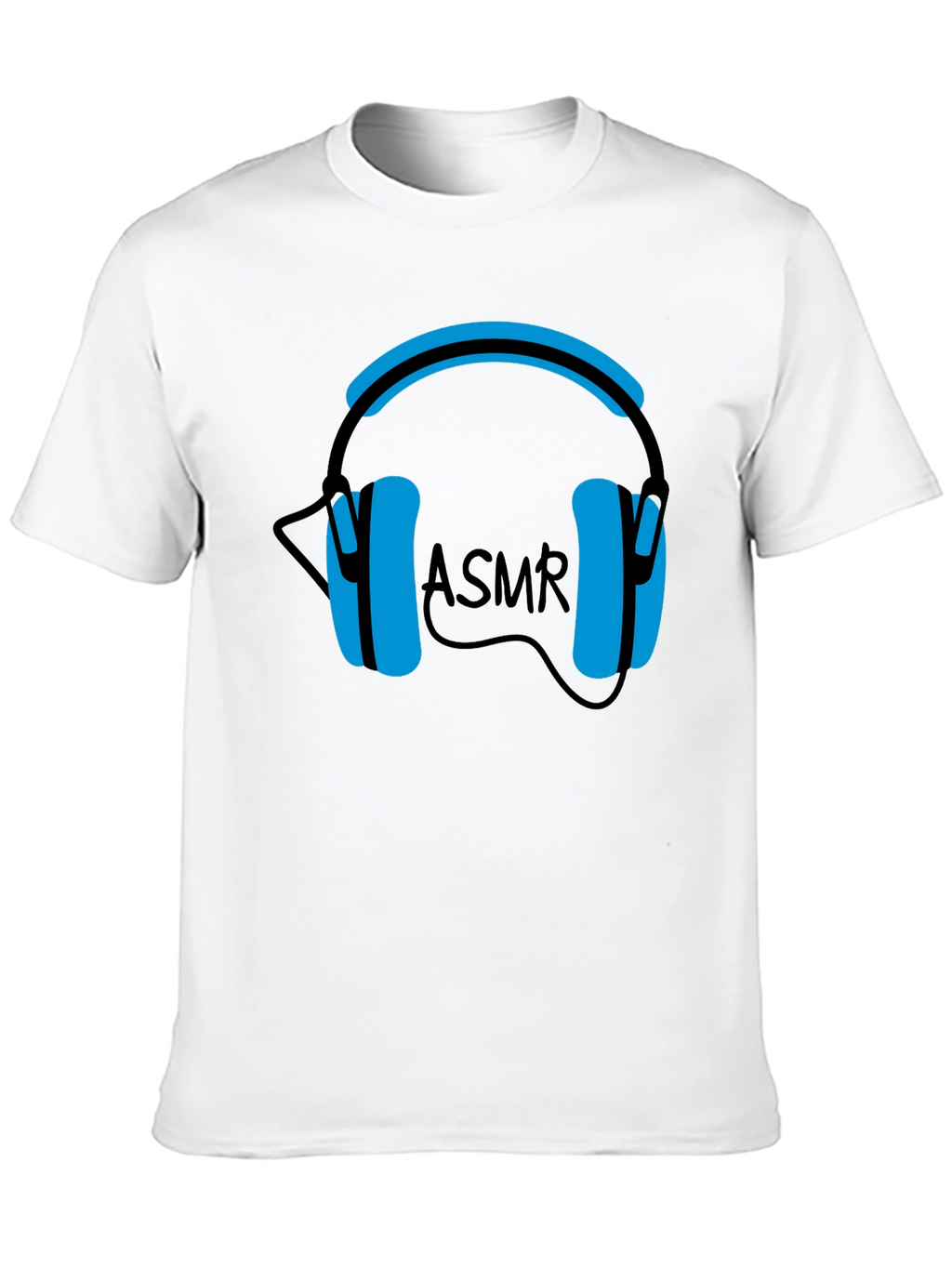 ASMR Headphones Graphic T-Shirt - Relax & Unwind
