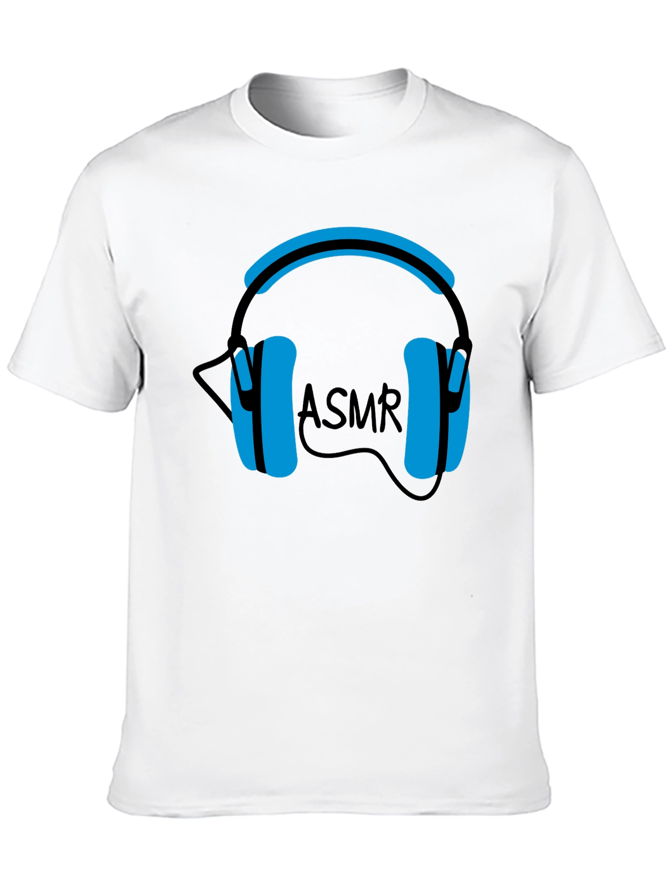 ASMR Headphones Graphic T-Shirt - Relax & Unwind