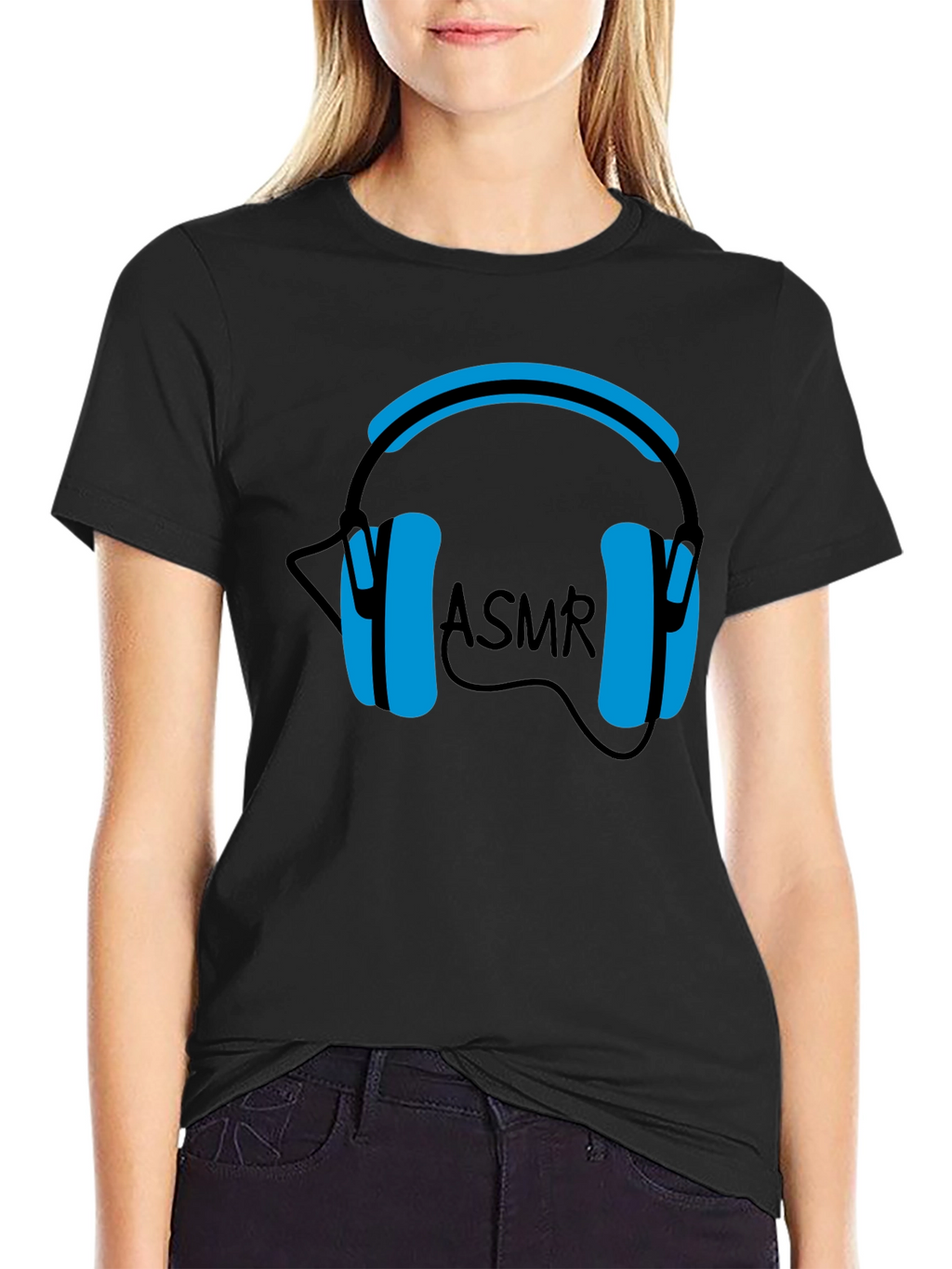 ASMR Headphones Graphic T-Shirt - Relax & Unwind