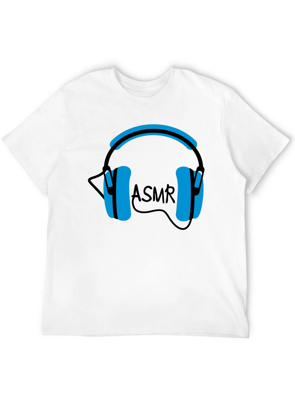 ASMR Headphones Graphic T-Shirt - Relax & Unwind