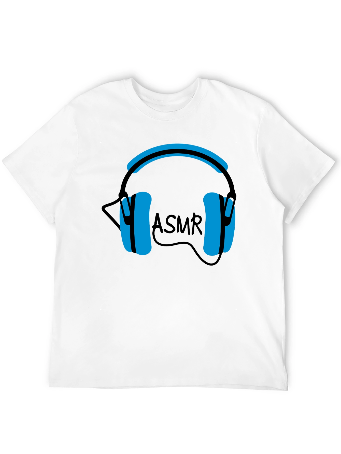 ASMR Headphones Graphic T-Shirt - Relax & Unwind