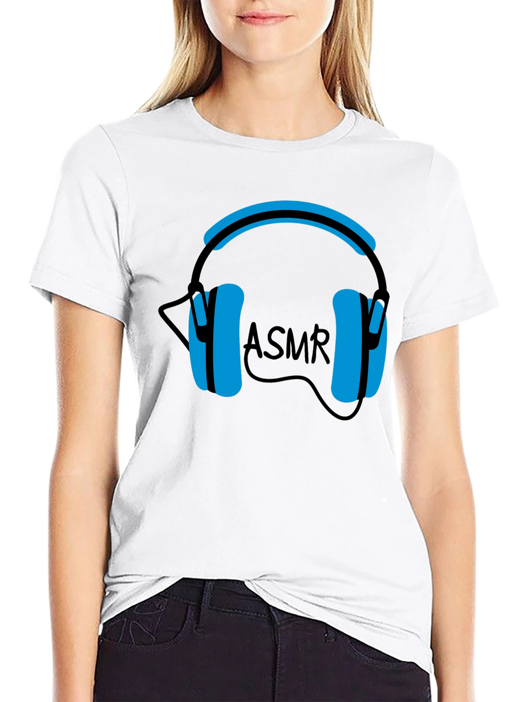 ASMR Headphones Graphic T-Shirt - Relax & Unwind