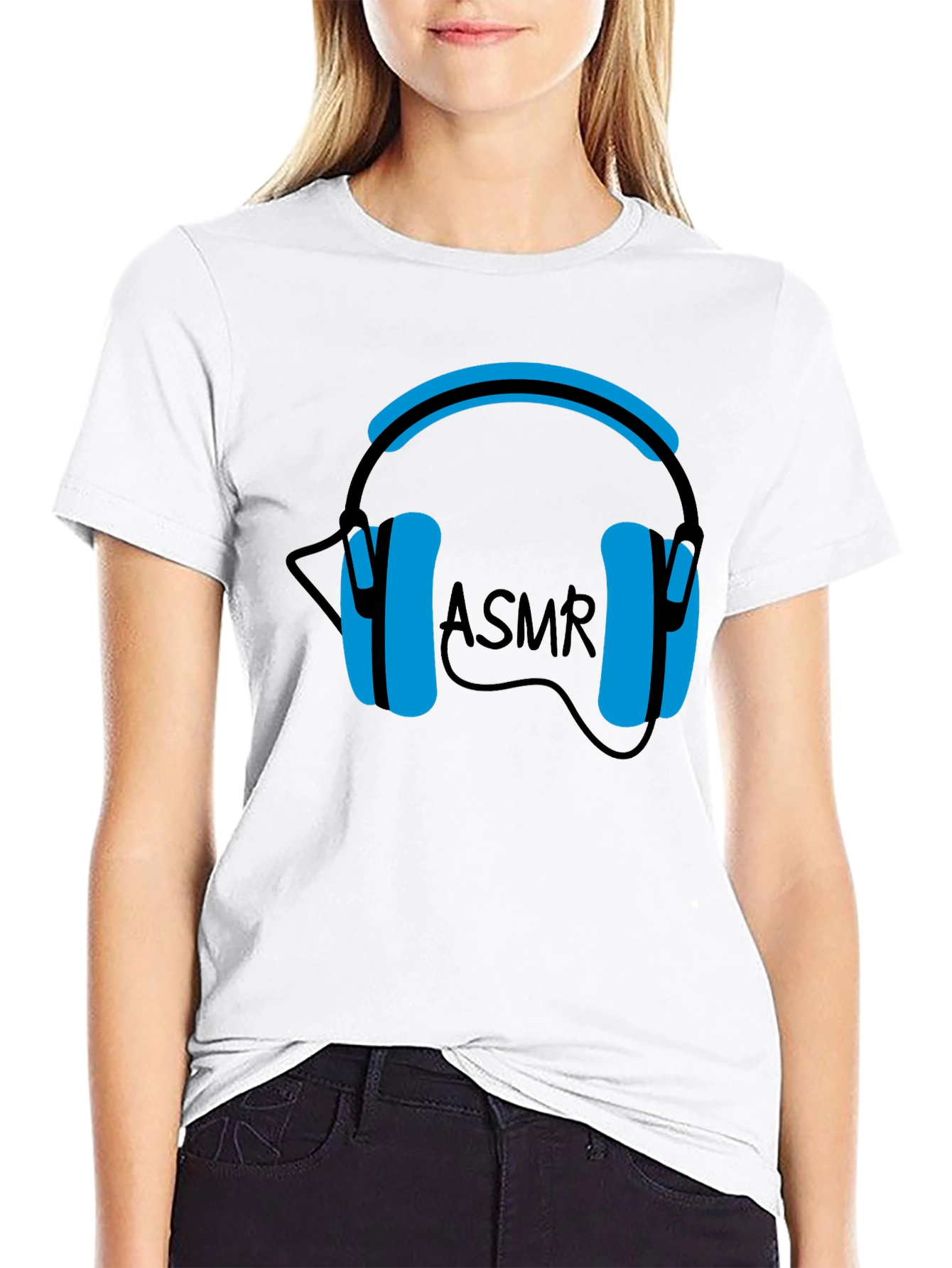 ASMR Headphones Graphic T-Shirt - Relax & Unwind