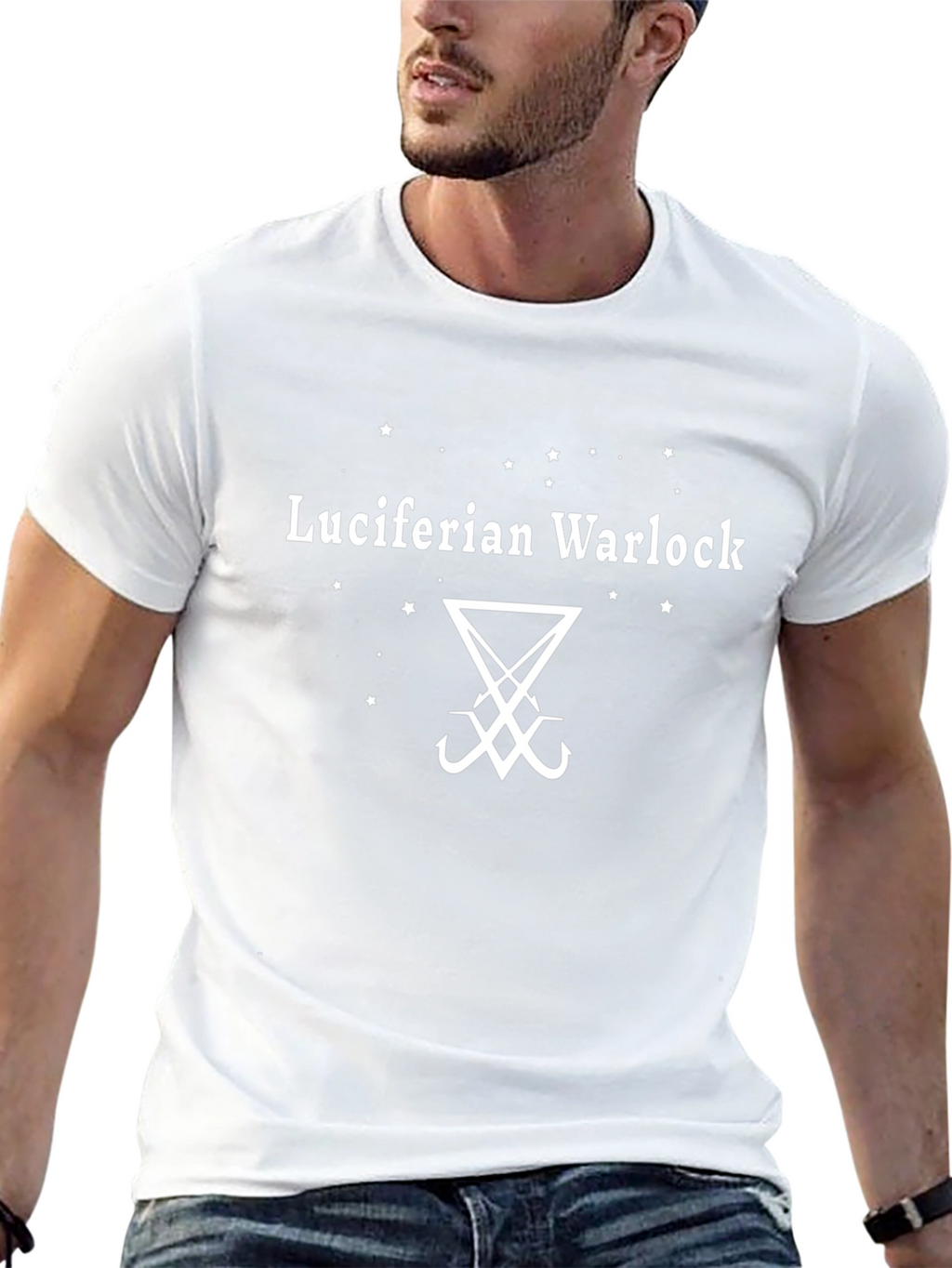 Luciferian Warlock Graphic Tee